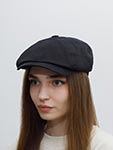 Кепка AIS COLLEZIONI арт. 804 COTTON (черный)